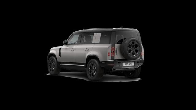 Land Rover DEFENDER 110 2.0 P300e 110 X-Dynamic SE BORASCO-GREY|PANO DAK|TREKHAAK|20"LM VELGEN|COLD CLIMATE PACK|STOELVERWARMING| VERWACHT 08-2026
