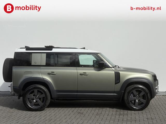 Land Rover DEFENDER 110 2.0 P400e 110 X Hybride AWD 4x4 Trekhaak 3000kg | Adaptive Cruise Control | Panoramadak | Luchtvering | 360 Camera
