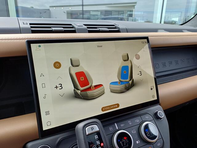 Land Rover DEFENDER 110 P300e 300pk AWD 110 Dynamic HSE Edition | NIEUW - 0 km | Bruin leder | Head-up Display | Gekoelde stoelen |