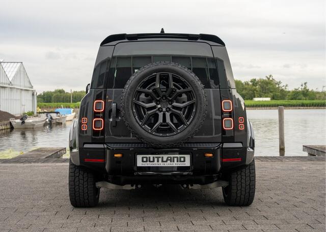 Land Rover DEFENDER 110 P300e 110 X-Dynamic HSE Outland Edition II | Full Options | 6 Persoons | Carpathian Grey |Ebony leder |