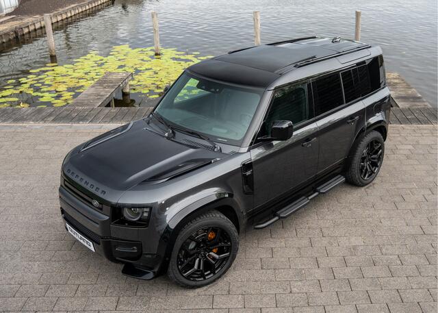 Land Rover DEFENDER 110 P300e 110 X-Dynamic HSE Outland Edition II | Full Options | 6 Persoons | Carpathian Grey |Ebony leder |