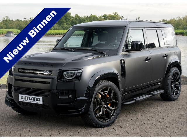 Land Rover DEFENDER 110 P300e 110 X-Dynamic HSE | Outland Edition II | Full Options | Koelkast | Santorini Black - Satin PPF Stealth |