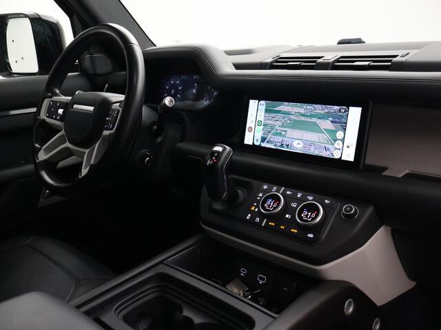 Land Rover DEFENDER 3.0 P400 6-CILINDER BENZINE GRIJS KENTEKEN HSE + PANORAMA | HEAD-UP | TREKHAAK | 360 CAMERA