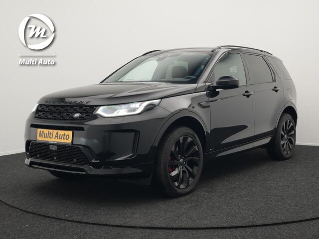 Land Rover DISCOVERY SPORT P300e R-Dynamic SE Plug In Hybrid Dealer O.H PHEV | Panodak | Trekhaak Afn. | Adaptive Cruise | Lederen Sportstoelen Memory | Meridian Sound | 20"L.M | Apple Carplay | Stuurverwarming | Camera |