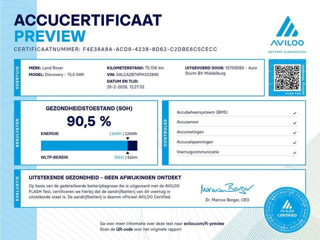 Land Rover DISCOVERY SPORT P300e 1.5 R-Dynamic SE SoH 91% NL-Auto!