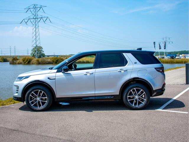 Land Rover DISCOVERY SPORT P300e 1.5 R-Dynamic SE | Adapt. Cruise | Stoelverwarming | Blackpack | Facelift | Panorama dak | 360° camera |