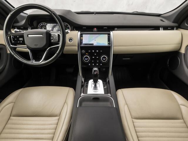 Land Rover DISCOVERY SPORT P300e 1.5 S 309Pk Automaat (APPLE CARPLAY, GROOT NAVI, 360 CAMERA, ZWART HEMEL, LEDER, ELEK SPORTSTOELEN, GETINT GLAS, ELEK ACHTERKLEP, NIEUWSTAAT)