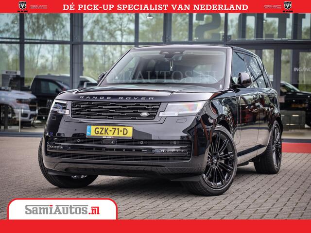 Land Rover RANGE ROVER P550e | NIGHT | GARANTIE TOT 14-03-2029 | HEAD-UP | ACHTERAS BESTURING | SOFT CLOSE | PHEV | 23 INCH VELGEN | PANORAMADAK | STUURVERWARMING | STOEL KOELING | Fabrieksgarantie tot 14-03-2029 - Geniet van gemoedsrust met uitgebreide dekking tot deze datum. 