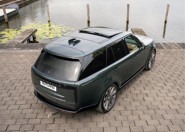 Land Rover RANGE ROVER P550e Autobiography | VERWACHT Augustus '25 | Belgravia Green Metallic | Cognac leder | Shadow Pack | 23" inch |