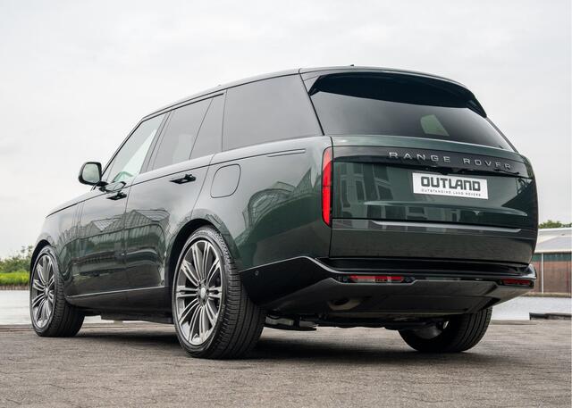 Land Rover RANGE ROVER P550e Autobiography | VERWACHT Augustus '25 | Belgravia Green Metallic | Cognac leder | Shadow Pack | 23" inch |