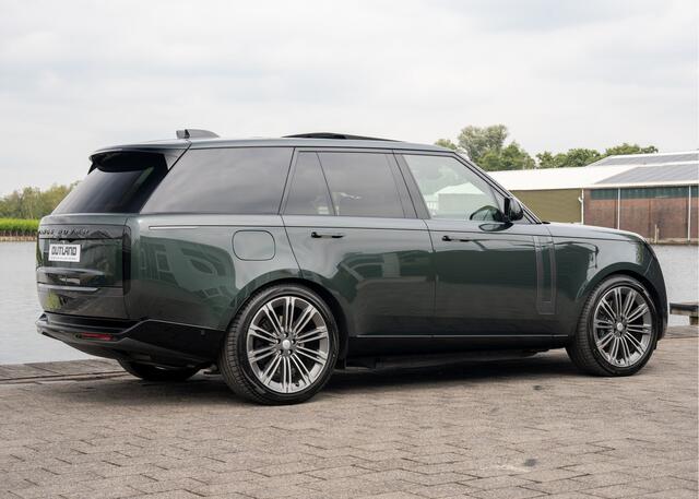 Land Rover RANGE ROVER P550e Autobiography | VERWACHT Augustus '25 | Belgravia Green Metallic | Cognac leder | Shadow Pack | 23" inch |