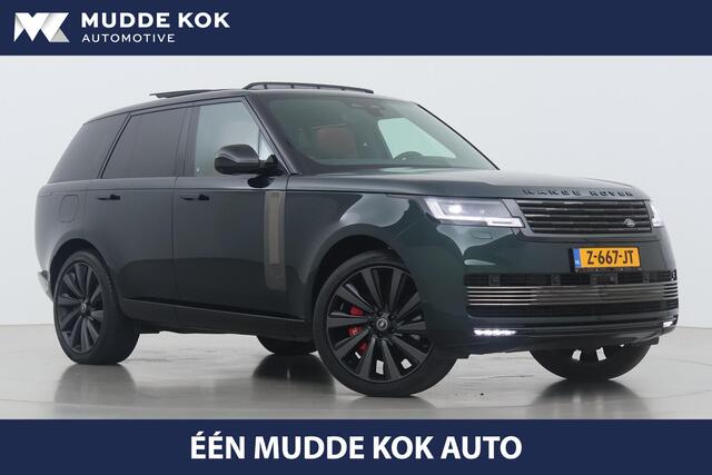 Land Rover RANGE ROVER 4.4 P615 SV | Rear Seat Entertaiment | British Racing Green | Bi-Color Interior | 23 Inch | Meridian Signature | NL-Auto