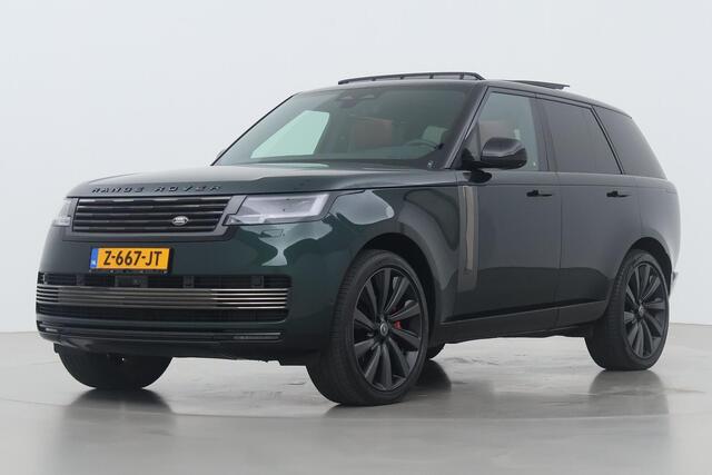 Land Rover RANGE ROVER 4.4 P615 SV | Rear Seat Entertaiment | British Racing Green | Bi-Color Interior | 23 Inch | Meridian Signature | NL-Auto