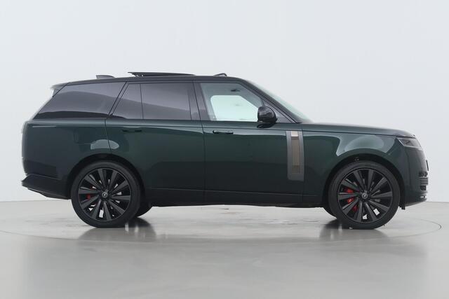 Land Rover RANGE ROVER 4.4 P615 SV | Rear Seat Entertaiment | British Racing Green | Bi-Color Interior | 23 Inch | Meridian Signature | NL-Auto