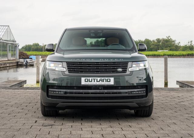 Land Rover RANGE ROVER P550e Autobiography | Belgravia Green Metallic | Cognac leder | Shadow Pack | 22" inch |