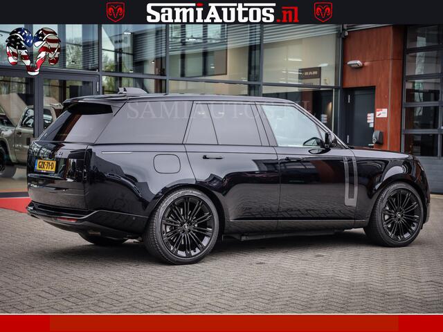 Land Rover RANGE ROVER P550e 551 PK GARANTIE TOT 14-03-2029 | ACHTERAS BESTURING | SOFT CLOSE | HEAD-UP | PHEV | 23 INCH VELGEN | PANORAMADAK | STUURVERWARMING | STOEL KOELING | Fabrieksgarantie tot 14-03-2029 - Geniet van gemoedsrust met uitgebreide dekking tot deze datum. GZK