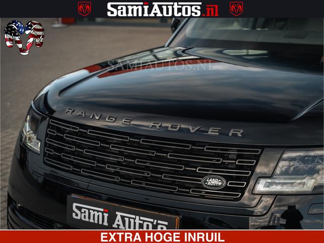 Land Rover RANGE ROVER P550e 551 PK GARANTIE TOT 14-03-2029 | ACHTERAS BESTURING | SOFT CLOSE | HEAD-UP | FACELIFT MODEL | 23 INCH VELGEN | PANORAMADAK | STUURVERWARMING | STOEL KOELING | Incl btw | Fabrieksgarantie tot 14-03-2029 - Geniet van gemoedsrust met uitgebreide dekkin
