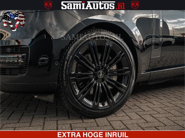 Land Rover RANGE ROVER P550e 551 PK GARANTIE TOT 14-03-2029 | ACHTERAS BESTURING | SOFT CLOSE | HEAD-UP | FACELIFT MODEL | 23 INCH VELGEN | PANORAMADAK | STUURVERWARMING | STOEL KOELING | Incl btw | Fabrieksgarantie tot 14-03-2029 - Geniet van gemoedsrust met uitgebreide dekkin