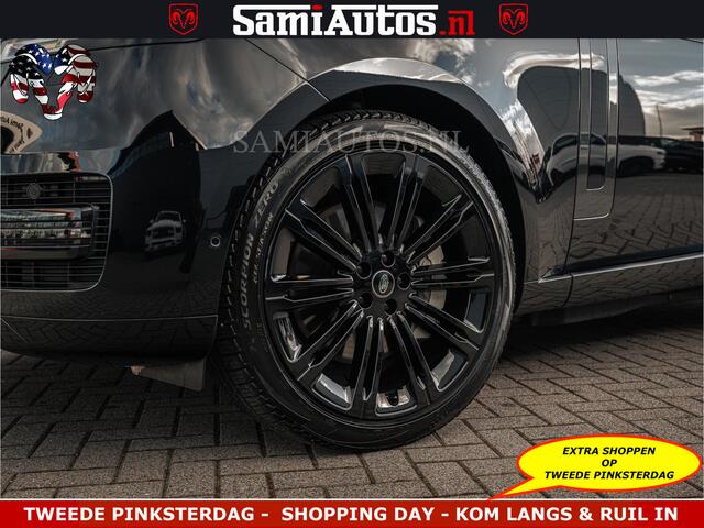 Land Rover RANGE ROVER P550e 551 PK GARANTIE TOT 14-03-2029 | ACHTERAS BESTURING | SOFT CLOSE | HEAD-UP | FACELIFT MODEL | 23 INCH VELGEN | PANORAMADAK | STUURVERWARMING | STOEL KOELING | Incl btw | Fabrieksgarantie tot 14-03-2029 - Geniet van gemoedsrust met uitgebreide dekkin