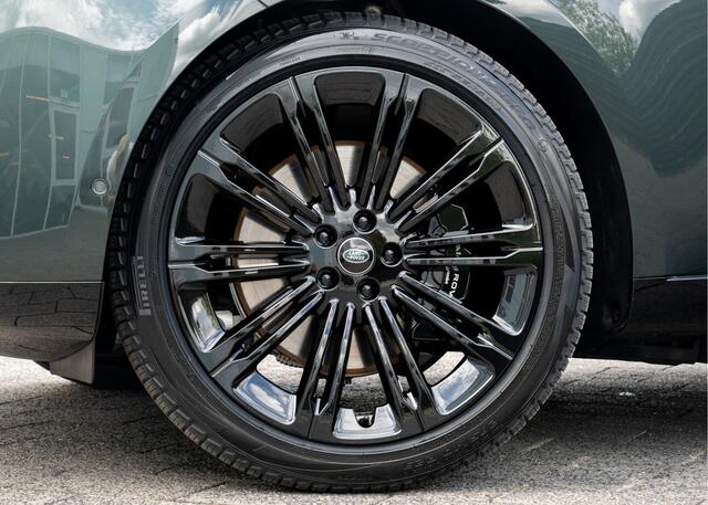 Land Rover RANGE ROVER P550e Autobiography | VERWACHT | Belgravia Green Metallic | Cognac leder | Shadow Pack | 23" inch |