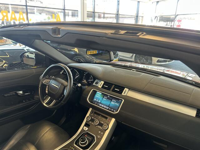 Land Rover RANGE ROVER EVOQUE Convertible 2.0 Si4 HSE Dynamic | Dealer onderhouden | Lederen bekleding+memory | Meridian audio | Dodehoeksdetectie | Achteruitrijcamera | Stoelverwarming | Cruise control | Climate control | 19'' INCH