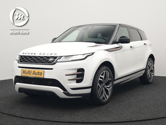 Land Rover RANGE ROVER EVOQUE P300e AWD R-Dynamic HSE Plug in Hybrid 300pk Dealer O.H PHEV | Trekhaak | 360 Camera | Adaptive Cruise | Lederen Sportstoelen Memory & Verwarmd | Meridian Surround | Apple Carplay | Lane Assist | Keyless | Stuur Verwarmd | Bliss | Navigatie | DAB