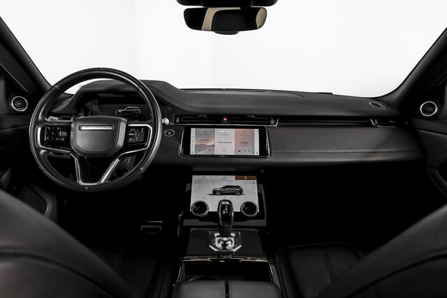 Land Rover RANGE ROVER EVOQUE 1.5 P300e AWD R-Dynamic HSE - Automaat | Pano | Dig. Cockpit | Adapt. Cruise | Elek. Stoel | Stoelverw. | Meridian Sound | PDC | Camera | NAV + App. Connect | ECC | DAB | Elek. Klep | LM 20" |