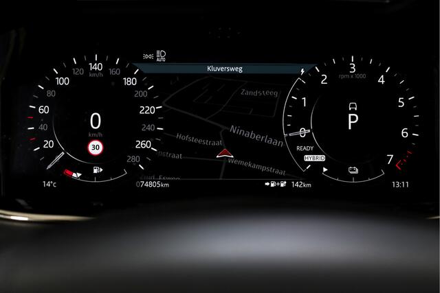Land Rover RANGE ROVER EVOQUE 1.5 P300e AWD R-Dynamic HSE - Automaat | Pano | Dig. Cockpit | Adapt. Cruise | Elek. Stoel | Stoelverw. | Meridian Sound | PDC | Camera | NAV + App. Connect | ECC | DAB | Elek. Klep | LM 20" |
