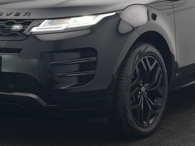 Land Rover RANGE ROVER EVOQUE P300e AWD R-Dynamic PHEV 309pk | Panodak | 360 Camera | Adaptive Cruise | Head Up | Meridian Audio | Lederen Sportstoelen Memory & Verwarmd | Keyless | Apple Carplay | Sfeerverlichting | Navigatie | Virtual | DAB | Plug In Hybrid |