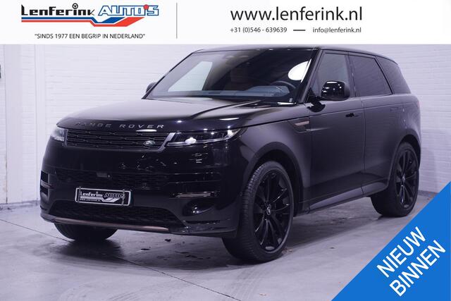 Land Rover RANGE ROVER SPORT D300 Dynamic SE Grijs Kenteken 2p Leder Bruin, 360 Camera, Navi, LED, Adapt. Cruise