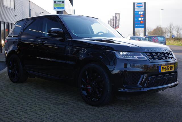 Land Rover RANGE ROVER SPORT 4.4 SDV8 340 PK HSE Dynamic *GRIJS-KENTEKEN*, Trehaak, Lederen Comfortstoelen, Luchtvering, 360 Camera