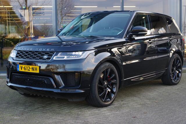 Land Rover RANGE ROVER SPORT 4.4 SDV8 340 PK HSE Dynamic *GRIJS-KENTEKEN*, Trehaak, Lederen Comfortstoelen, Luchtvering, 360 Camera