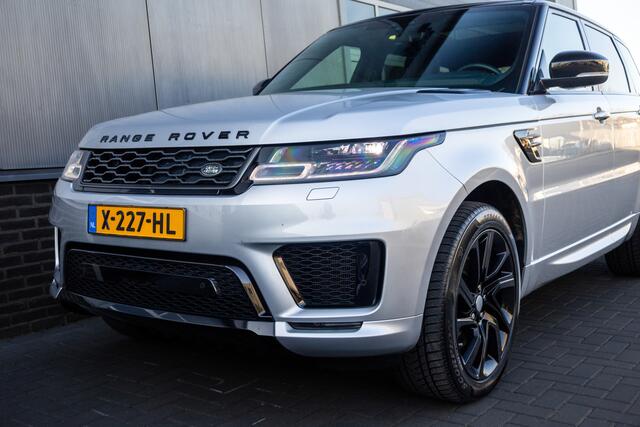 Land Rover RANGE ROVER SPORT 2.0 P400e 404 pk HSE Dynamic / Pano-Dak/ Matrix-Led/ Lucht-Vering/ Keyless/ Meridian-Sound/ Park.Sens/ 21'' LMV