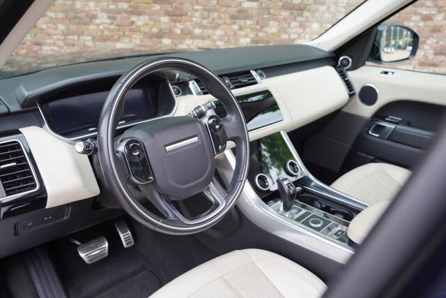 Land Rover RANGE ROVER SPORT HSE 3.0 SDV6 "BTW/VAT" Finished in Portofino Blue with the Black Exterior Pack, Luxury HSE version: including a Sliding Panoramic Roof and piano lacquer black veneer, Distinctive colour scheme with a contrasting Ivory leather interior, Much sought after 