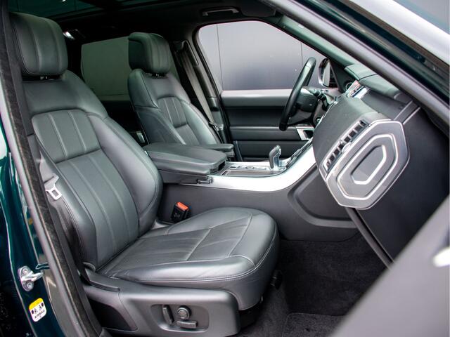 Land Rover RANGE ROVER SPORT P400e HSE Dynamic Black Pack | Meridian | Schuif- /kantel Pano | Head-Up | British Racing Green Metallic | UNIEK!