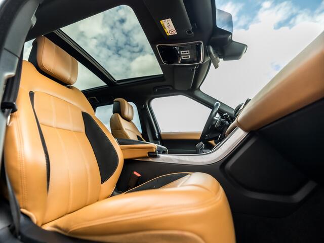 Land Rover RANGE ROVER SPORT 3.0 V6 SC HSE Dynamic Sport 340Pk (PANORAMADAK, SFEER VERLICHTING, HEAD-UP DISPLAY, KEYLESS ENTRY, STANDKACHEL, KOELKAST, STOELKOELING/VERWARMING, DEALER ONDERHOUDEN, APPLE CARPLAY, MEMORY STOELEN, NIEUWSTAAT)