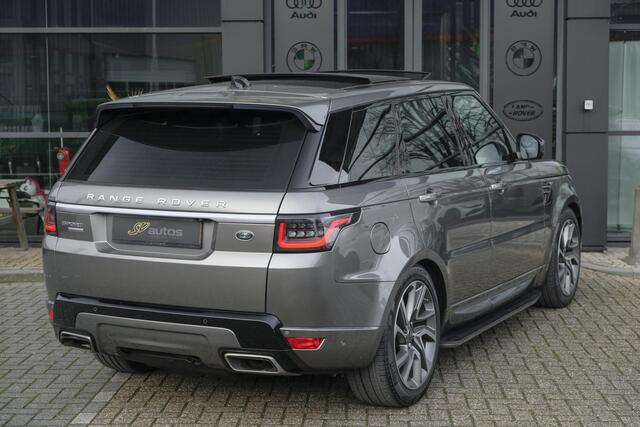Land Rover RANGE ROVER SPORT 3.0 SDV6 Autobiography Dynamic Panoramadak *BTW auto* Comfortstoelen Head-up Trekhaak Stoelkoeling Alcantara hemel 21" LMV