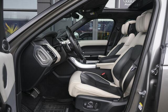 Land Rover RANGE ROVER SPORT 3.0 SDV6 Autobiography Dynamic Panoramadak *BTW auto* Comfortstoelen Head-up Trekhaak Stoelkoeling Alcantara hemel 21" LMV