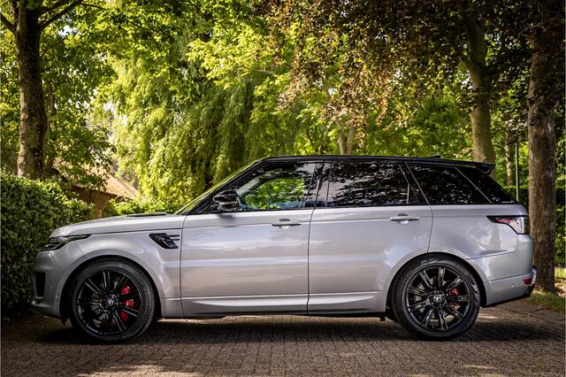 Land Rover RANGE ROVER SPORT P400e HSE Dynamic Stealth Stoelventilatie Adaptive Cruise 360 Camera Panorama