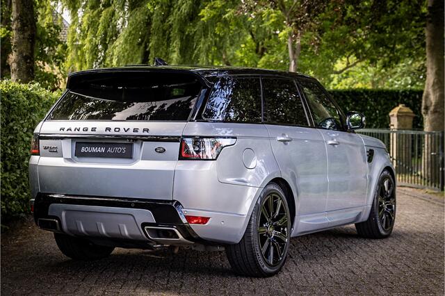 Land Rover RANGE ROVER SPORT P400e HSE Dynamic Stealth Stoelventilatie Adaptive Cruise 360 Camera Panorama