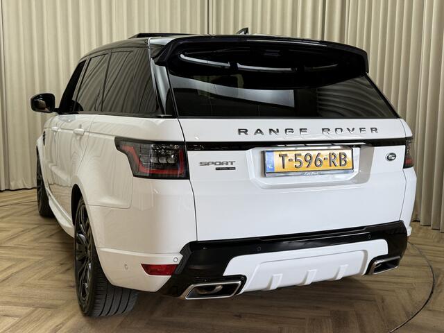 Land Rover RANGE ROVER SPORT P400e HSE BLACK PACK / Soft-Close / Stoelkoeling/-Verwarming / Pano / Meridian / Memory / Keyless / Carplay / 21'' LMV