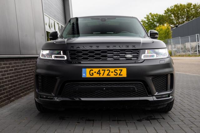 Land Rover RANGE ROVER SPORT 2.0 P400e 404 pk HSE Dynamic / Matte-Zwart/ NL-Auto/ Lucht-Vering/ Meridian-Sound/ Pano-Dak/ Keyless/ 360-Camera/ Matrix-Led/ 22'' LMV