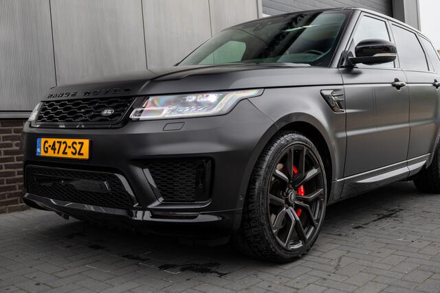 Land Rover RANGE ROVER SPORT 2.0 P400e 404 pk HSE Dynamic / Matte-Zwart/ NL-Auto/ Lucht-Vering/ Meridian-Sound/ Pano-Dak/ Keyless/ 360-Camera/ Matrix-Led/ 22'' LMV