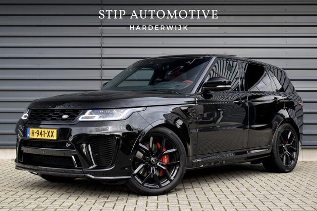 Land Rover RANGE ROVER SPORT 5.0 V8 SC SVR 575pk | Pano | Meridian Surround | Matrix | 360 Camera | Trekhaak | Carbon motorkap | CarPlay |