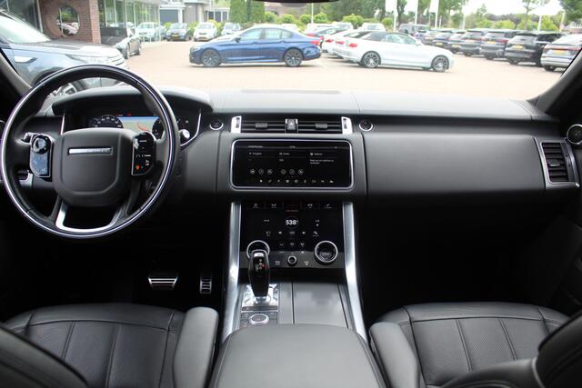 Land Rover RANGE ROVER SPORT 2.0 P400e HSE Dynamic / Trekhaak / Panoramadak / 360Camera / Keyless / 21'' / Meridian / Luxe Leder / DAB / Stoel+Stuurverwarming