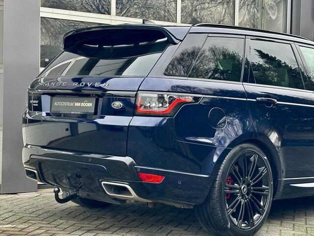 Land Rover RANGE ROVER SPORT P400e HSE | Hybrid | Panodak | Beige Leer | Luchtvering | 360 camera |