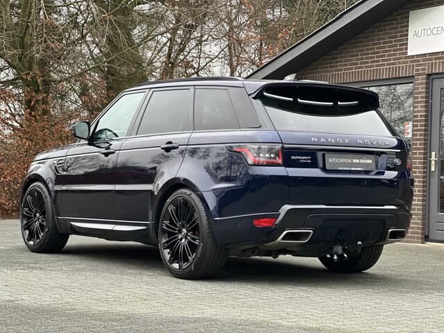 Land Rover RANGE ROVER SPORT P400e HSE | Hybrid | Panodak | Beige Leer | Luchtvering | 360 camera |