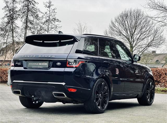 Land Rover RANGE ROVER SPORT P400e HSE | Hybrid | Panodak | Beige Leer | Luchtvering | 360 camera |