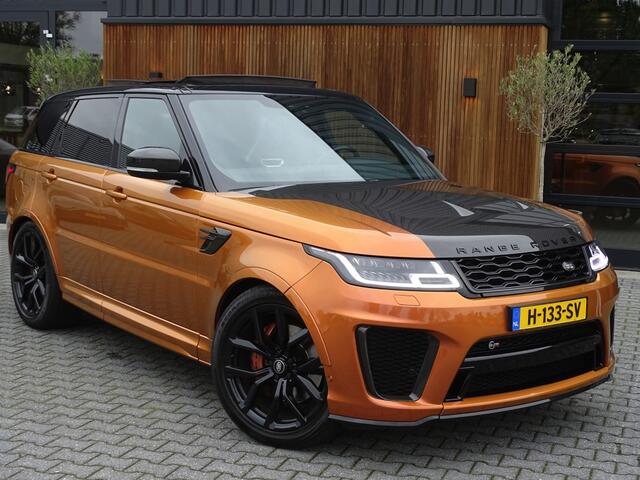 Land Rover RANGE ROVER SPORT 5.0 V8 576PK SC SVR SVO / Quicksilver RVS / Alcantara / carbon