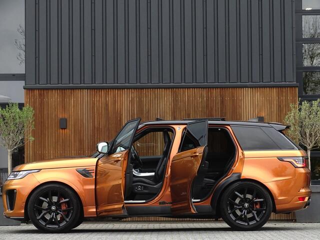 Land Rover RANGE ROVER SPORT 5.0 V8 576PK SC SVR SVO / Quicksilver RVS / Alcantara / carbon